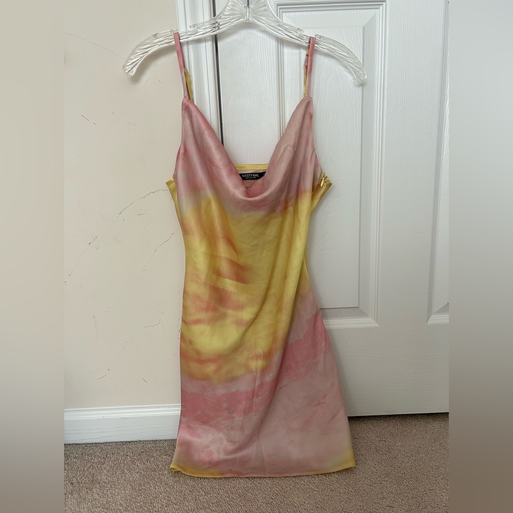 Nasty Gal Multicolored Mini Dress